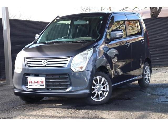 ワゴンR FXリミテッド スマートキー アイドリングストップ 電動格納ミラー ベンチシート CVT 盗難防止システム ABS CD ミュージックプレイヤー接続可 アルミホイール 衝突安全ボディ エアコン パワーステアリング(2枚目)