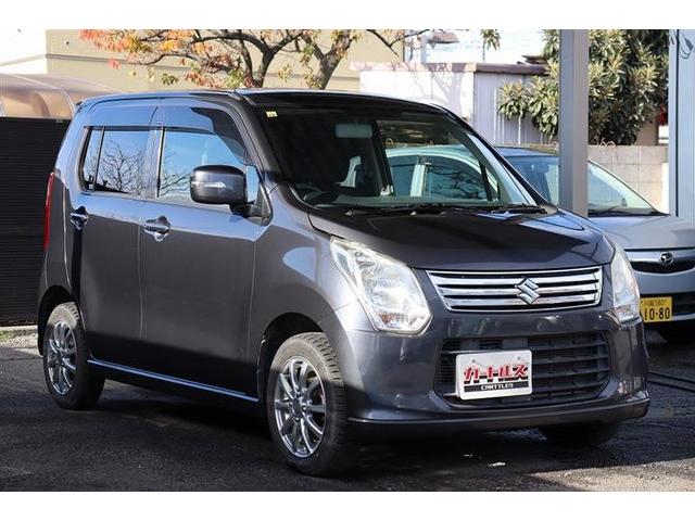 ワゴンR FXリミテッド スマートキー アイドリングストップ 電動格納ミラー ベンチシート CVT 盗難防止システム ABS CD ミュージックプレイヤー接続可 アルミホイール 衝突安全ボディ エアコン パワーステアリング(6枚目)