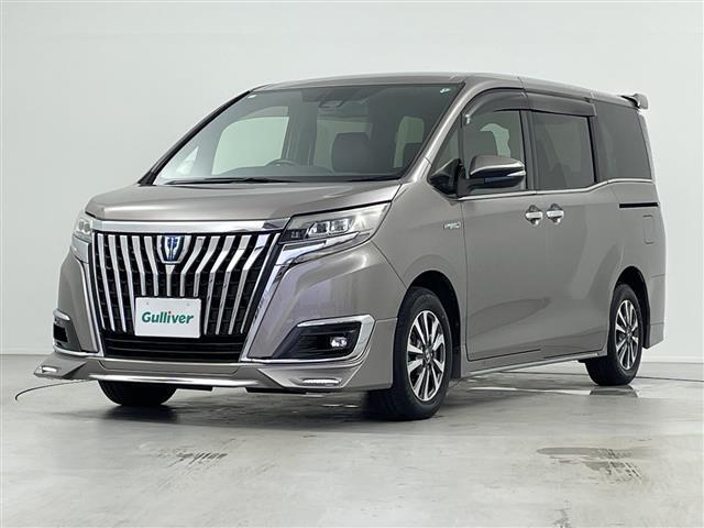 エスクァイア ハイブリッドＧｉ　プレミアムパッケージ　トヨタセーフティセンス　プリクラッシュセーフティ　レーンディパーチャーアラート　クルーズコントロール　純正ＳＤ９インチナビ　フルセグ　ＢＴ　ＤＶＤ　ＵＳＢ　バックカメラ　ビルとインＥＴＣ　純正ドラレコ（9枚目）