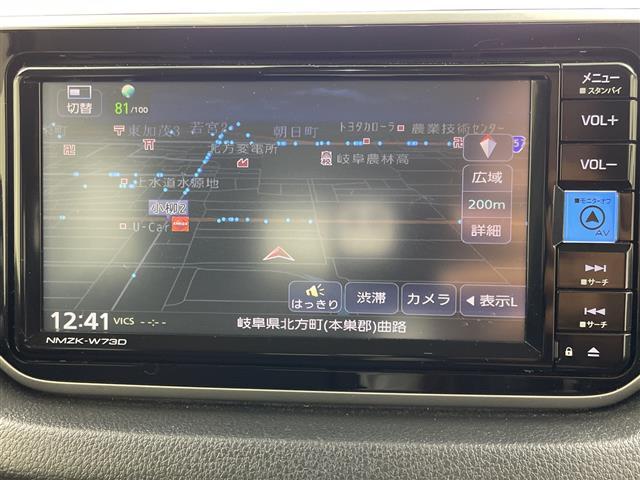 ムーヴ カスタム　Ｘ　ＶＳ　ＳＡＩＩＩ　純正ＳＤナビ　全周囲モニター　フルセグ　ドライブレコーダー　スマートアシスト　衝突軽減ブレーキ　車線逸脱警報　誤発進抑制機能　先行車発進お知らせ　コーナーセンサー　オートハイビーム　ＥＴＣ（4枚目）
