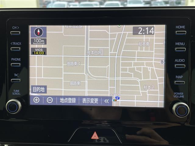 ハリアーハイブリッド Ｇ　純正８インチディスプレイオーディオ　ＡＭ　ＦＭ　Ｂｌｕｅｔｏｏｔｈ　バックカメラ　レーダークルーズコントロール　パワーバックドア　ハーフレザーシート　オートハイビーム　ステアリングスイッチ　ＥＴＣ（2枚目）