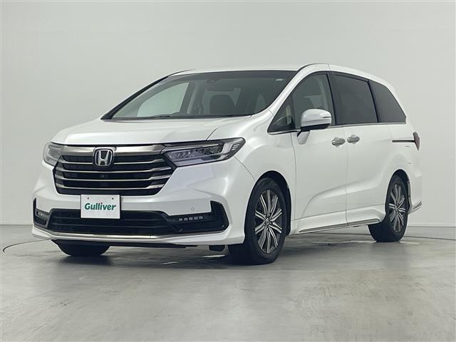 オデッセイ アブソルート　純正１０インチナビ　ホンダセンシング　全方位カメラ　レーダークルーズコントロール　両側パワースライドドア　シーケンシャルウィンカー　ハーフレザーシート　レーンキープアシスト　純正アルミホイール（30枚目）