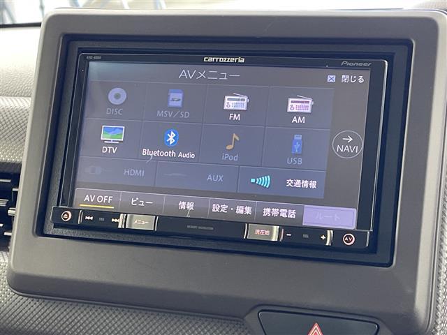 N-BOX G 社外7型SDナビ フルセグTV Bluetooth DVD ハンズフリースライドドア サイドバイザー 純正フロアマット 横滑り防止装置 HIDライト スマートキー プッシュスタート(43枚目)