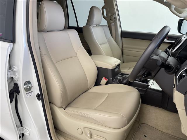 ランドクルーザープラド TX Lパッケージ マットブラックエディション サンルーフ ルーフレール 本革シート ベージュ トヨタセーフティセンス 前席シートヒーター エアシート 防眩インナーミラー 前後ドライブレコーダー ステアリングスイッチ スマートキー ビルトインETC(21枚目)