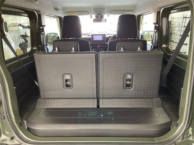 ジムニー ＸＣ　純正ナビ　フルセグＴＶ　ＢＴ　ＣＤ　ＤＶＤ　ＬＥＤヘッドライト　オートライト　オートマチックハイビーム　背面タイヤ　クルーズコントロール　衝突軽減ブレーキ　レーンキープアシスト　横滑り防止　４ＷＤ（28枚目）