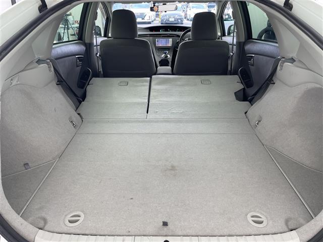 プリウス Sツーリングセレクション モデリスタエアロ 純正ナビ AM FM ワンセグ AUX SD CD DVD バックカメラ 前方ドライブレコーダー プッシュスタート LEDヘッドライト ETC スマートキー スペアキー 保証書(28枚目)