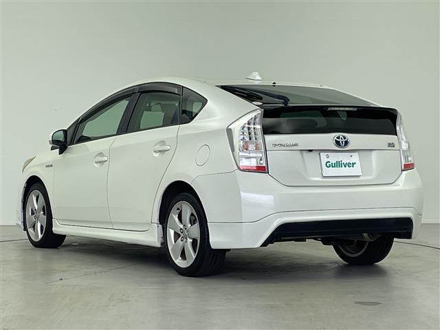 プリウス Sツーリングセレクション モデリスタエアロ 純正ナビ AM FM ワンセグ AUX SD CD DVD バックカメラ 前方ドライブレコーダー プッシュスタート LEDヘッドライト ETC スマートキー スペアキー 保証書(32枚目)