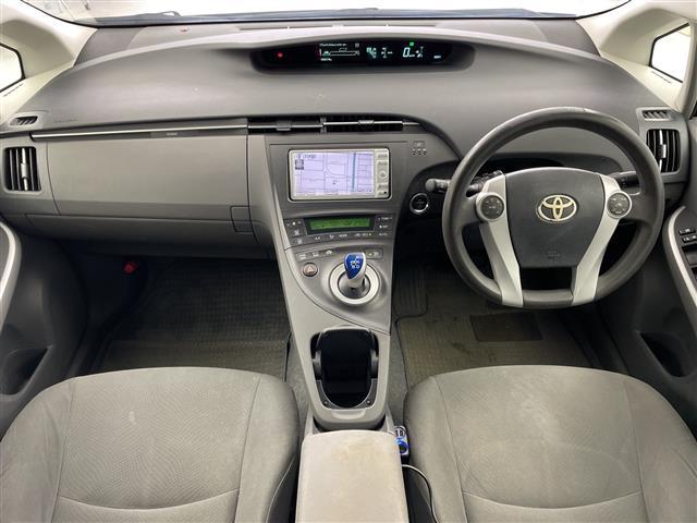 プリウス Sツーリングセレクション モデリスタエアロ 純正ナビ AM FM ワンセグ AUX SD CD DVD バックカメラ 前方ドライブレコーダー プッシュスタート LEDヘッドライト ETC スマートキー スペアキー 保証書(43枚目)