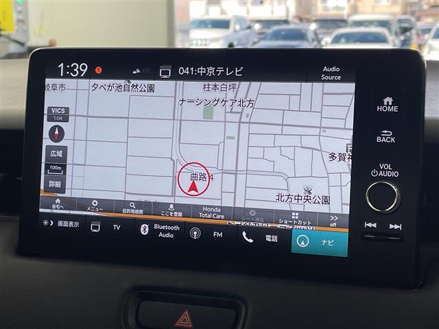 ヴェゼル e:HEV Z コネクティッドディスプレイオーディオ AppleCarPlay AndroidAuto ハーフレザーシート シートヒーター(D/N席) ワイヤレス充電器 ETC2.0 ステアリングヒーター(2枚目)