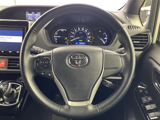 ノア ハイブリッドSi ダブルバイビーII 純正ナビ CD DVD USB Bluetooth フルセグ 純正後席モニター 両側電動ドア シートヒーター クルーズコントロール 衝突軽減ブレーキ レーンキープアシスト オートLEDヘッドライト(14枚目)