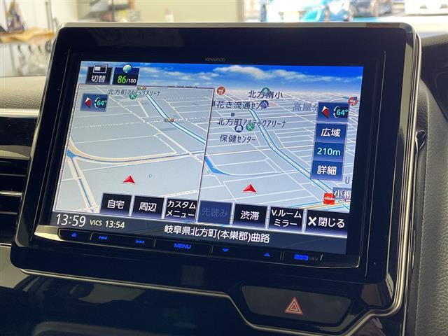 N-BOXカスタム L 社外SDナビ フルセグ BT USB DVDバックカメラ ホンダセンシング アダプティブクルーズコントロール 車線維持支援システム 衝突軽減ブレーキ 誤発進抑制機能 先行車発進お知らせ機能(2枚目)