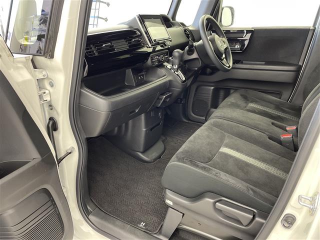 N-BOXカスタム L 社外SDナビ フルセグ BT USB DVDバックカメラ ホンダセンシング アダプティブクルーズコントロール 車線維持支援システム 衝突軽減ブレーキ 誤発進抑制機能 先行車発進お知らせ機能(27枚目)