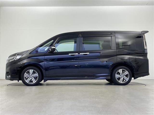 ステップワゴンスパーダ ｅ：ＨＥＶスパーダ　Ｇ・ＥＸ　ホンダセンシング　純正ナビ　バックカメラ　衝突軽減ブレーキ　誤発進抑制機能　レーンキープアシスト　レーダークルーズコントロール　ドライブレコーダー　ＥＴＣ　両側パワースライドドア　革巻きステアリング　純正ＡＷ　ＬＥＤ（35枚目）