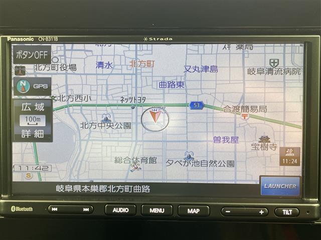 ノート Ｓ　社外ナビ　ＦＭ　ＡＭ　Ｂｌｕｅｔｏｏｔｈ　全方位カメラ　ブラインドスポットモニター　ステアリングスイッチ　プロパイロット　デジタルインナーミラー　純正アルミホイル　オートライト　スマートキー　ＥＴＣ（3枚目）