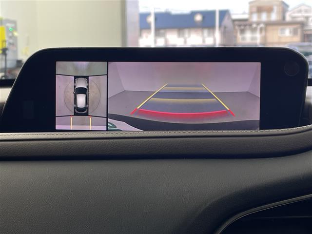 CX-30 20S Lパッケージ 純正ナビ Bluetooth CD DVD フルセグTV HDMI 全方位カメラ 追従型クルーズコントロール 衝突軽減ブレーキ レーンキープアシスト 横滑り防止 ブラインドスポットモニター LED(5枚目)