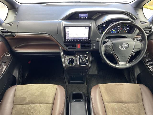 エスクァイア ハイブリッドGi プレミアムパッケージ ALPINE9インチナビ CD DVD SD Bluetooth HDMI ALPINEフリップダウンモニター 両側パワースライドドア バックカメラ クルーズコントロール 前席シートヒーター ETC(43枚目)