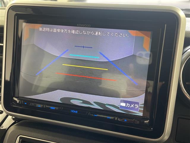 スペーシアカスタム ハイブリッドXSターボ 純正8型ナビ 両側パワースライドドア LEDヘッドライト オートライト ハーフレザーシート シートヒーター(D席) 純正ビルトインETC シートバックテーブル スズキセーフティサポート 衝突軽減(5枚目)