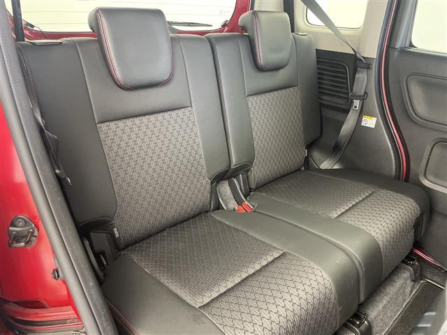 スペーシアカスタム ハイブリッドXSターボ 純正8型ナビ 両側パワースライドドア LEDヘッドライト オートライト ハーフレザーシート シートヒーター(D席) 純正ビルトインETC シートバックテーブル スズキセーフティサポート 衝突軽減(23枚目)