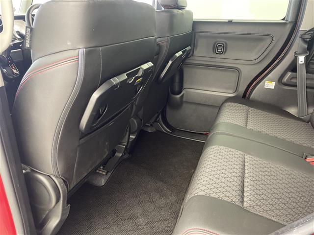 スペーシアカスタム ハイブリッドXSターボ 純正8型ナビ 両側パワースライドドア LEDヘッドライト オートライト ハーフレザーシート シートヒーター(D席) 純正ビルトインETC シートバックテーブル スズキセーフティサポート 衝突軽減(28枚目)