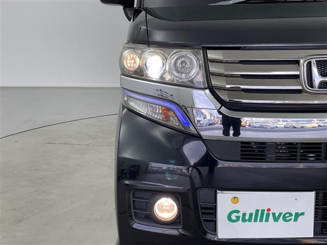 Ｎ－ＢＯＸカスタム Ｇ　純正８インチナビ　ＣＤ　ＤＶＤ　Ｂｌｕｅｔｏｏｔｈ　ＴＶ　ＨＤＭＩ　ＳＤ　バックカメラ　両側パワースライドドア　ＥＴＣ　フォグランプ　スマートキー　電動格納ミラー　純正ＡＷ　ドアバイザー　ＬＥＤライト（34枚目）