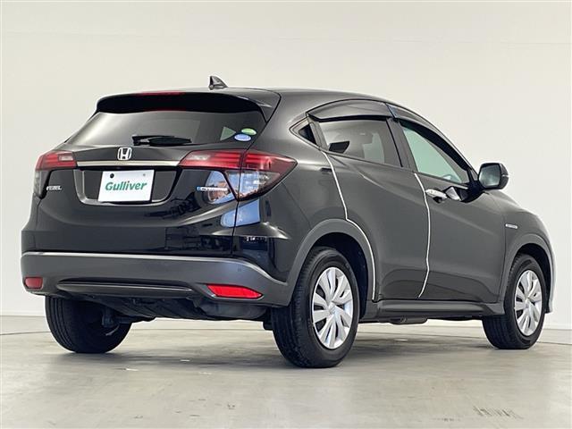 ヴェゼル ハイブリッド・ホンダセンシング　純正７インチナビ　ＣＤ　ＤＶＤ　Ｂｌｕｅｔｏｏｔｈ　フルセグ　バックカメラ　前後ドライブレコーダー　レーダークルーズコントロール　パドルシフト　ステアリングスイッチ　ＥＴＣ　レザーシート　スマートキー（34枚目）