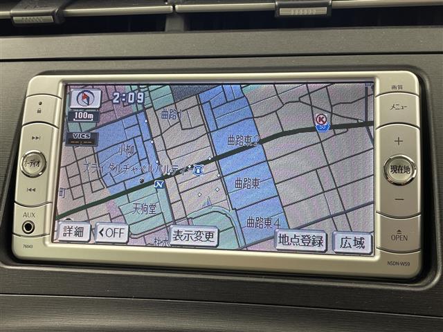 プリウス Ｓ　純正ナビ　ＴＶ　バックモニター　ビルトインＥＴＣ　オートライト　オートエアコン　スマートキー　プッシュスタート　電格ミラー　純正フロアマット　純正ドアバイザー　エンジンスタートボタン（43枚目）