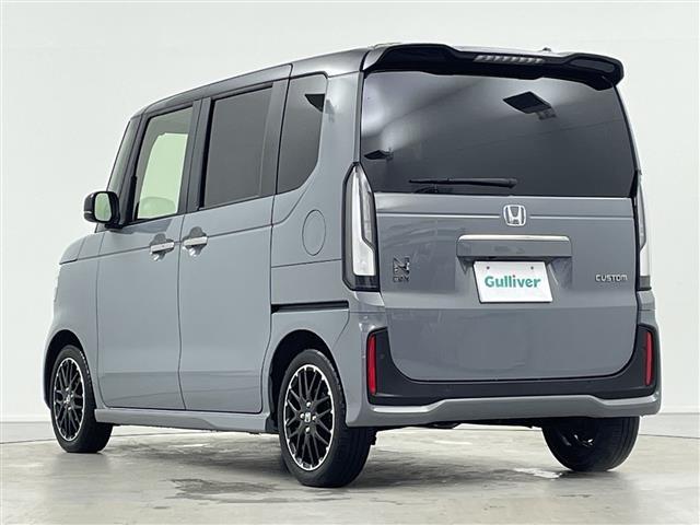 Ｎ－ＢＯＸカスタム コーディネートスタイル　両側パワスラ　純正９インチナビ　ＡｐｐｌｅＣａｒＰｌａｙ　ＡｎｄｒｏｉｄＡｕｔｏ　レザーシート　シートヒーター　レーダークルーズコントロール　レーンキープアシスト　先行車発信お知らせ機能　標識認識機能（33枚目）