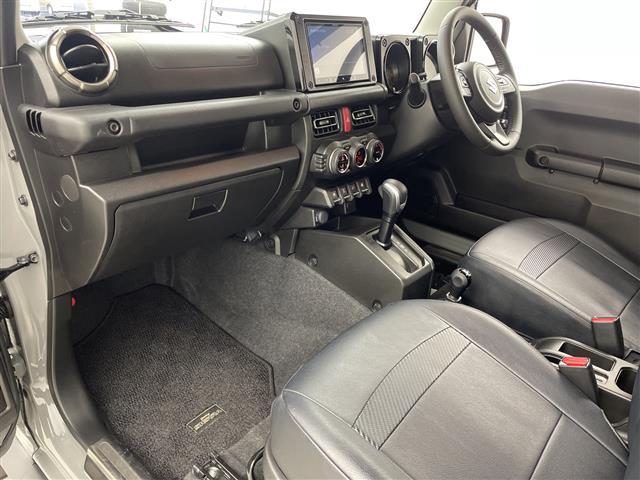 ジムニーシエラ ＪＣ　カロッツェリア８インチナビ　ＣＤ　ＤＶＤ　フルセグ　Ｂｌｕｅｔｏｏｔｈ　ＨＤＭＩ　ＡｐｐｌｅＣａｒＰｌａｙ　バックカメラ　クルーズコントロール　ステアリングスイッチ　前席シートヒーター　レザーカバー（25枚目）