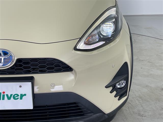 アクア クロスオーバー グラム 純正SDナビ フルセグTV バックカメラ ハーフレザーシート ETC ステアリングスイッチ コーナーセンサー プッシュスタート スマートキー ルーフレール(38枚目)