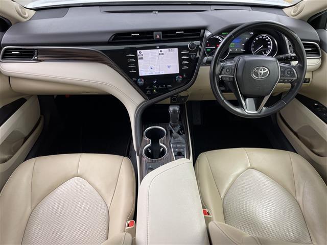 カムリ Gレザーパッケージ 純正オーディオ フルセグTV Bluetooth LEDヘッドライト オートライトオ オートマチックハイビーム レーダークルーズコントロール レーンキープアシスト シートヒーター 電子パーキング(43枚目)