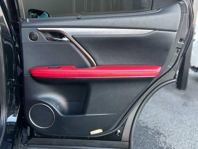 RX RX450h Fスポーツ 純正メモリーナビ Bluetooth接続 フルセグTV視聴 CD/DVD再生 バックカメラ クリアランスソナー 前後ドライブレコーダー ETC 赤レザーシート 20インチアルミ スマートキー 禁煙車(43枚目)