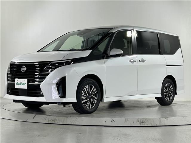 セレナ e-パワー ハイウェイスターV 登録済み未使用車 純正12.3インチナビ 全方位カメラ プロパイロット レーダークルーズコントロール  デジタルインナールームミラー ブラインドスポットモニター 両側パワースライドドア LEDライト(33枚目)