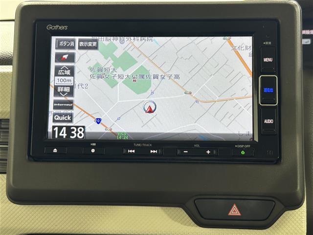 Ｎ－ＢＯＸ Ｌ　純正７インチナビ　フルセグＴＶ　Ｂｌｕｅｔｏｏｔｈ　バックカメラ　片側パワースライドドア　ＥＴＣ　シートヒーター　ホンダセンシング　レーダークルーズコントロール　レーンキープアシスト　純正フロアマット（5枚目）