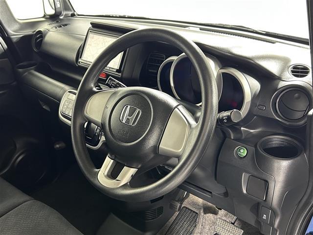 N-BOX+カスタム G 社外7インチナビ フルセグTV SD ETC アイドリングストップ LEDヘッドライト フォグランプ プッシュスタート スマートキー 両側スライドドア ドアバイザー 横滑り防止装置 AAC(17枚目)