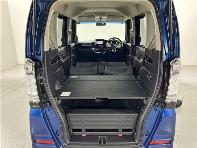 N-BOX+カスタム G 社外7インチナビ フルセグTV SD ETC アイドリングストップ LEDヘッドライト フォグランプ プッシュスタート スマートキー 両側スライドドア ドアバイザー 横滑り防止装置 AAC(24枚目)