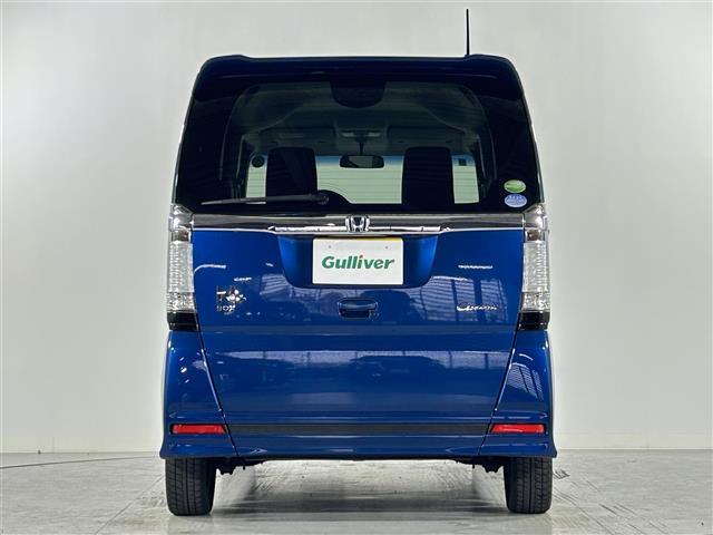 N-BOX+カスタム G 社外7インチナビ フルセグTV SD ETC アイドリングストップ LEDヘッドライト フォグランプ プッシュスタート スマートキー 両側スライドドア ドアバイザー 横滑り防止装置 AAC(30枚目)