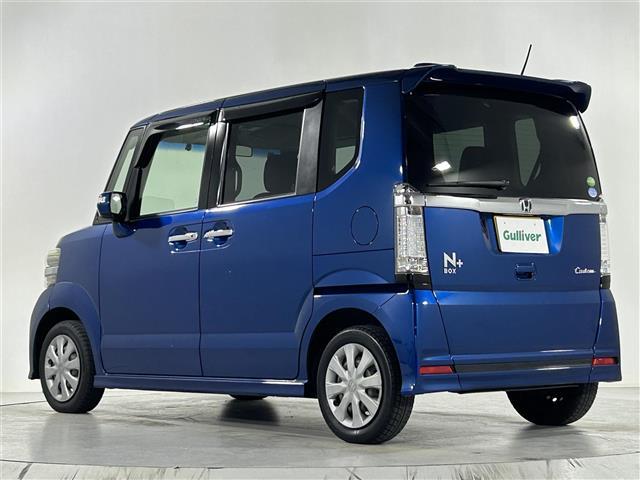 N-BOX+カスタム G 社外7インチナビ フルセグTV SD ETC アイドリングストップ LEDヘッドライト フォグランプ プッシュスタート スマートキー 両側スライドドア ドアバイザー 横滑り防止装置 AAC(31枚目)