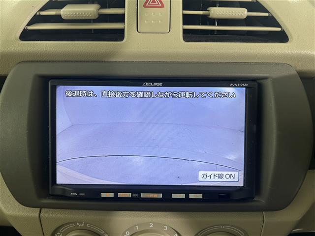 アルト Ｘ　スマートキー　スペアキー　社外７インチナビ　ＡＭ／ＦＭ／Ｃ／ＤＶＤ／ＵＳＢ　バックカメラ　純正フロアマット　ＡＢＳ　ハロゲンヘッドライト　ヘッドライトレベライザー電動格納ミラードアバイザーコーナ（4枚目）