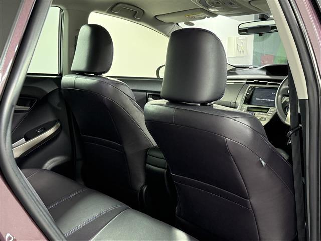 プリウス Sマイコーデ 社外7型ナビ AM/FM/CD/ワンセグTV バックカメラ 純正フロアマット 純正ドアバイザー トノカバー ETC ステアリングリモコン シガーソケット オートライト 電格ミラー ISOFIX(18枚目)