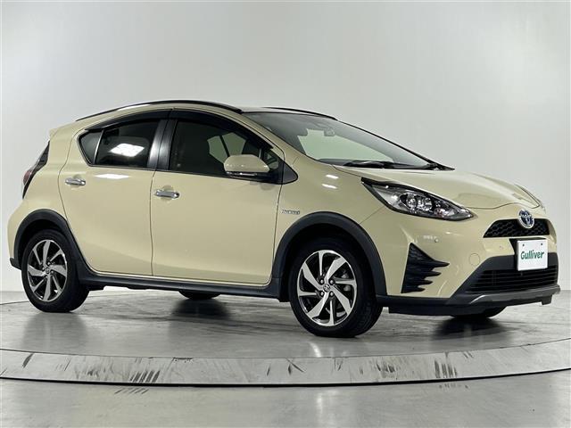 アクア クロスオーバー グラム 純正ナビ バックカメラ 衝突軽減ブレーキ 前後ドライブレコーダー オートライト ハーフレザー調シート スマートキー プッシュスタート 純正フロアマット ドアバイザー ルーフレール 取扱説明書(29枚目)