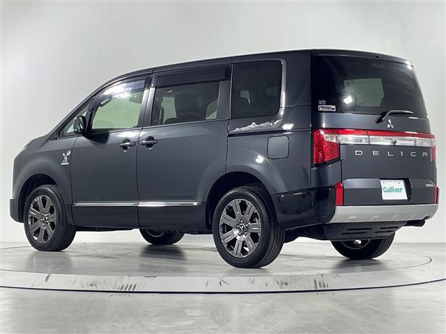 デリカD:5 ジャスパー 純正10.1型ナビ 全方位カメラ ドラレコ ETC ブラインドスポットモニター レーンキープ コーナーセンサー 横滑り防止 衝突軽減 アイドリングストップ 両側パワスラ パワーシート ハーフレザー(37枚目)