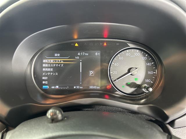 キックス Ｘ　純正９インチナビ　全方位カメラ　衝突被害軽減システム　プロパイロット　レーダークルーズコントロール　レーンアシスト　コーナーセンサー　ふらつき警報　オートライト　オートハイビーム　ＬＥＤヘッドライト（9枚目）