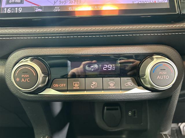 キックス Ｘ　純正９インチナビ　全方位カメラ　衝突被害軽減システム　プロパイロット　レーダークルーズコントロール　レーンアシスト　コーナーセンサー　ふらつき警報　オートライト　オートハイビーム　ＬＥＤヘッドライト（25枚目）