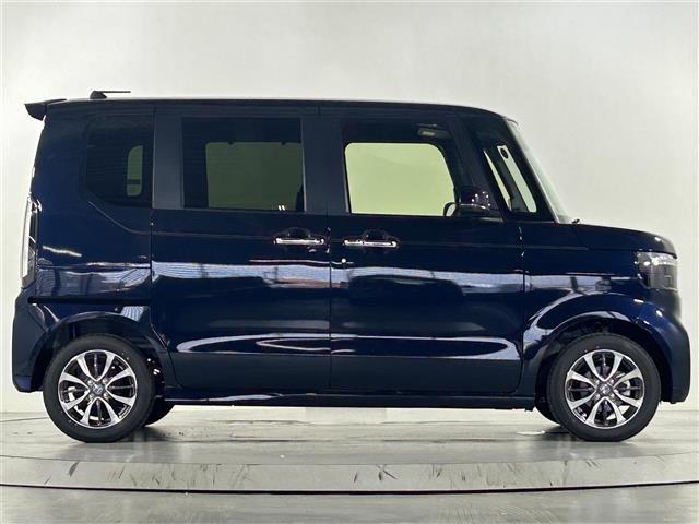 N-BOXカスタム ベースグレード 登録済み未使用車 衝突被害軽減装置 禁煙車 車線逸脱防止 パーキングソナー 片側パワースライドドア LEDヘッドライト 純正14インチアルミホイール シートヒーター チップアップシート スマートキー(38枚目)