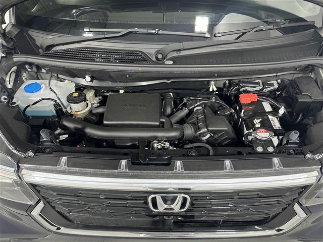 N-BOXカスタム ベースグレード 登録済み未使用車 衝突被害軽減装置 禁煙車 車線逸脱防止 パーキングソナー 片側パワースライドドア LEDヘッドライト 純正14インチアルミホイール シートヒーター チップアップシート スマートキー(42枚目)