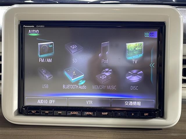 【　オーディオ　】車内で音楽がお楽しみいただけます♪
