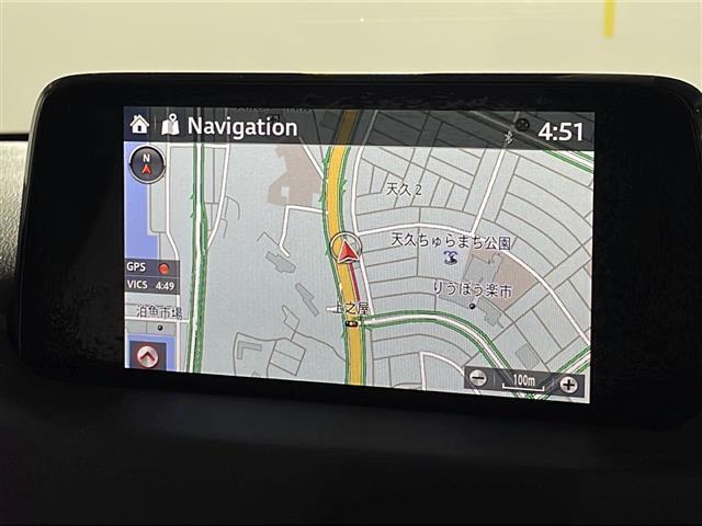【純正ナビ】専用設計で車内の雰囲気にマッチ！ナビ利用時のマップ表示は見やすく、いつものドライブがグッと楽しくなります！