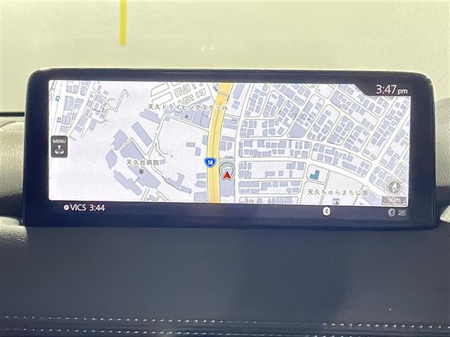 【純正ナビ】専用設計で車内の雰囲気にマッチ！ナビ利用時のマップ表示は見やすく、いつものドライブがグッと楽しくなります！