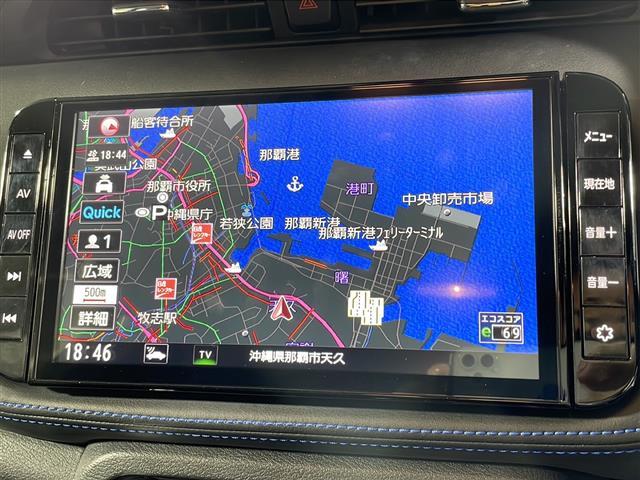 【純正ナビ】専用設計で車内の雰囲気にマッチ!ナビ利用時のマップ表示は見やすく、いつものドライブがグッと楽しくなります!