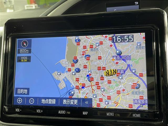 【純正ナビ】専用設計で車内の雰囲気にマッチ！ナビ利用時のマップ表示は見やすく、いつものドライブがグッと楽しくなります！